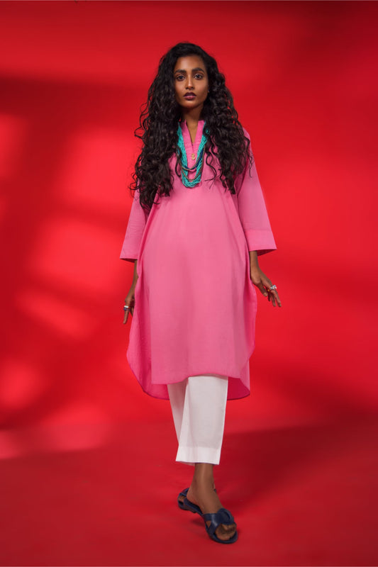 Dyed Lawn Kurti