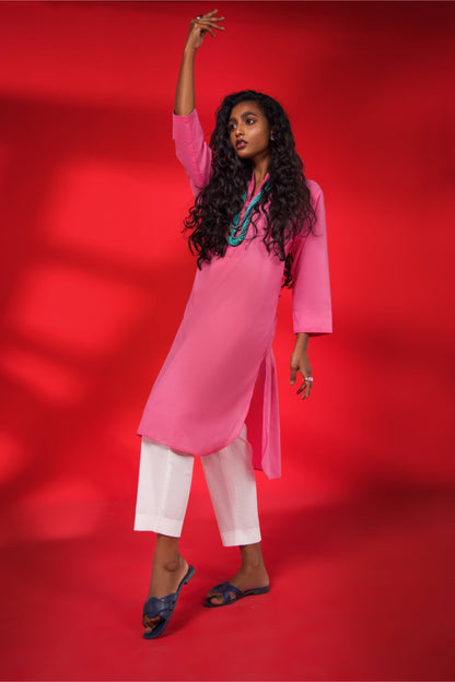 Dyed Lawn Kurti