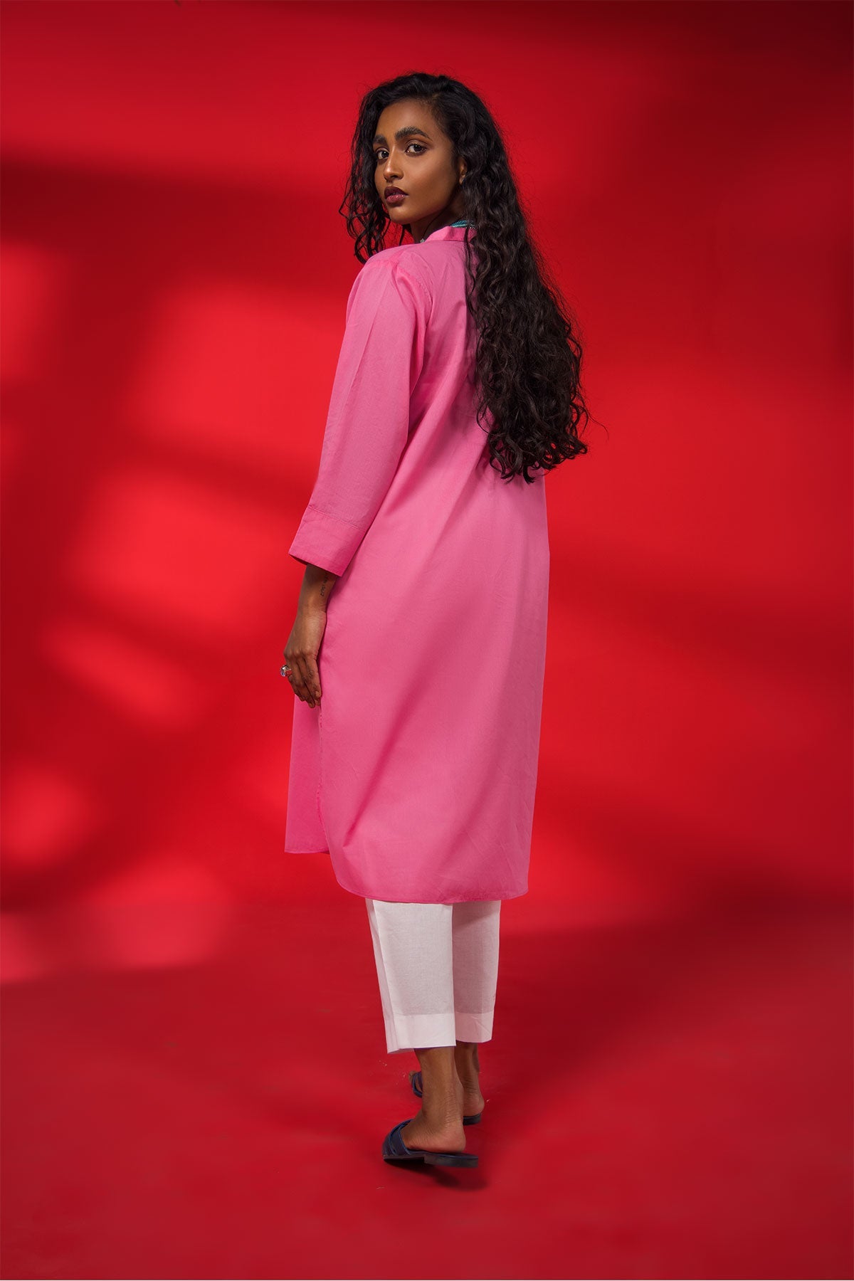 Dyed Lawn Kurti