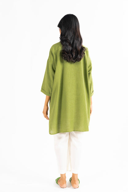 Dyed Khaddar Kurti