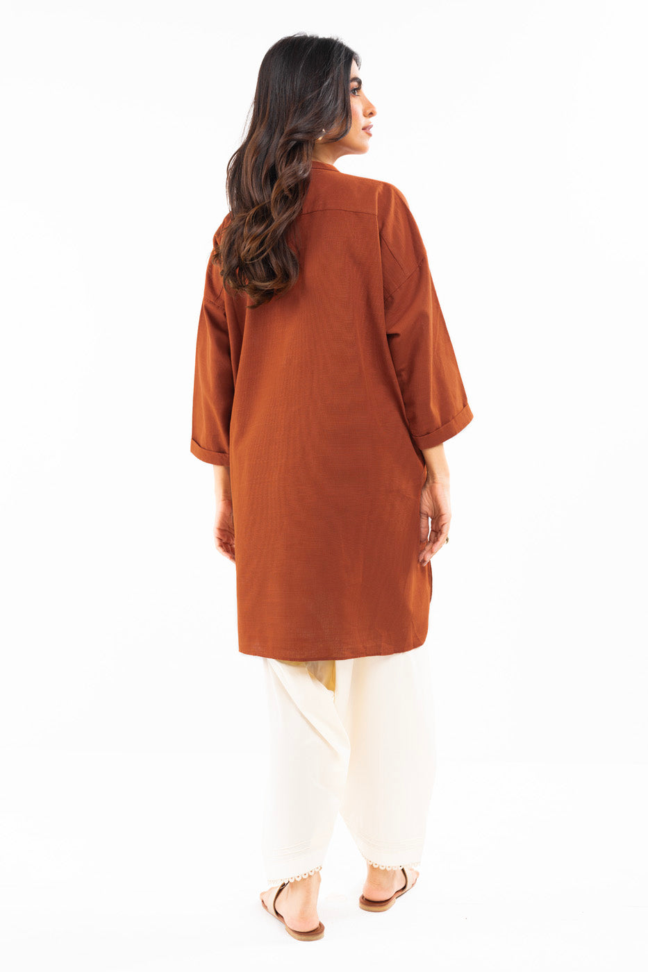 Dyed Lawn Kurti