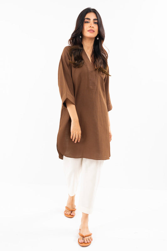 Dyed Khaddar Kurti