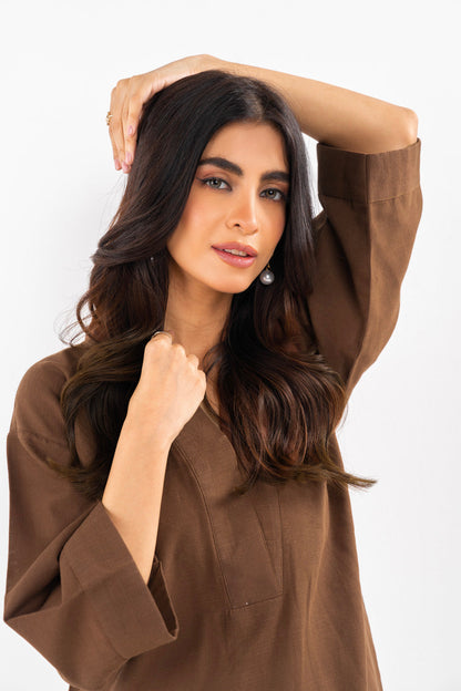 Dyed Khaddar Kurti