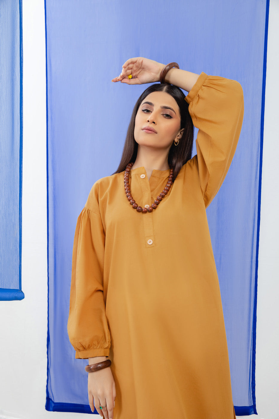 Dyed Lawn Kurti