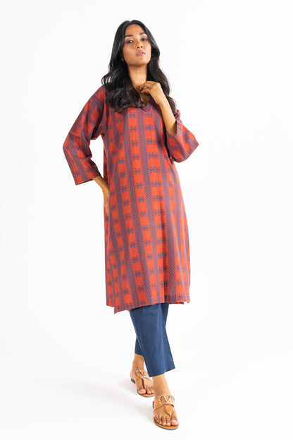 Printed Khaddar Kurti