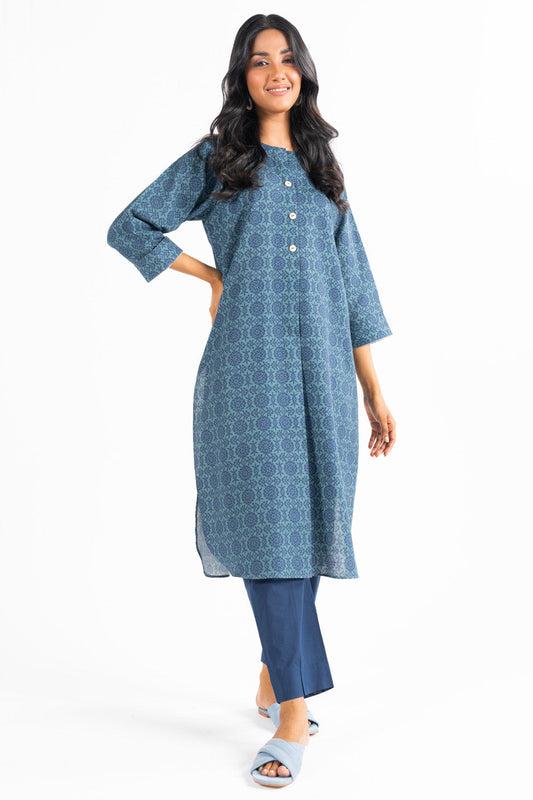 Printed Khaddar Kurti