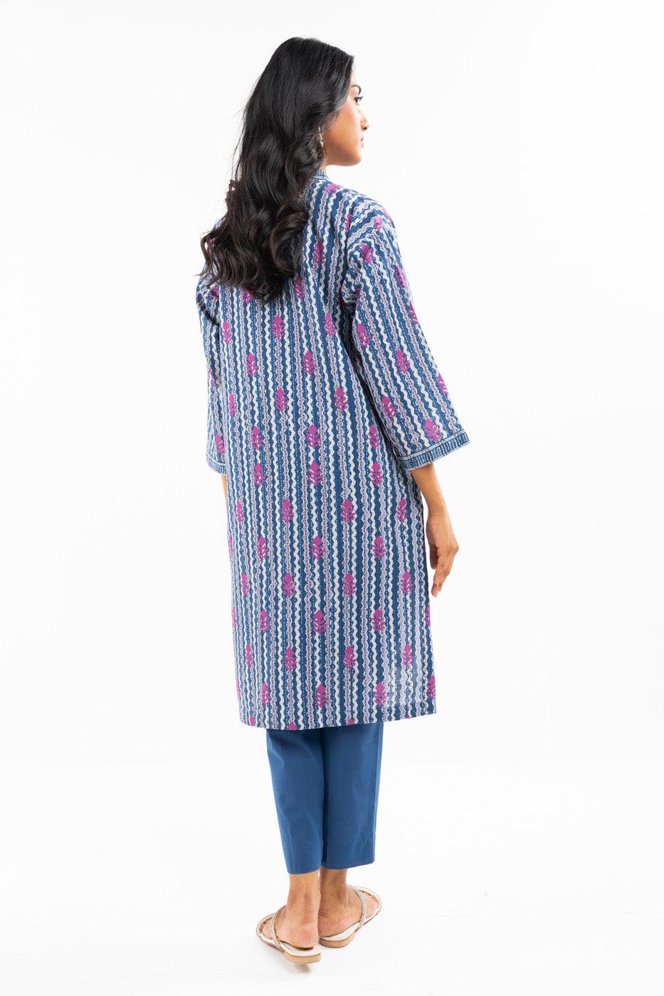 Printed Khaddar Kurti