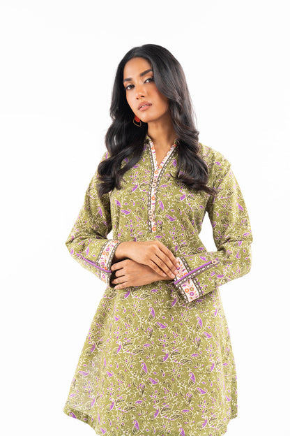 Printed Khaddar Kurti