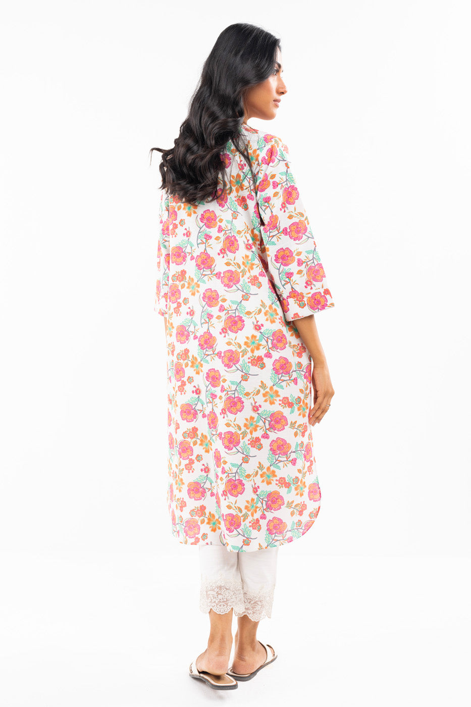 Printed Khaddar Kurti