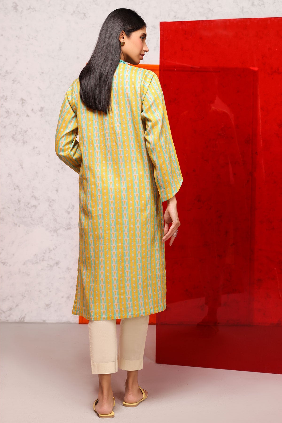 Printed Lawn Kurti