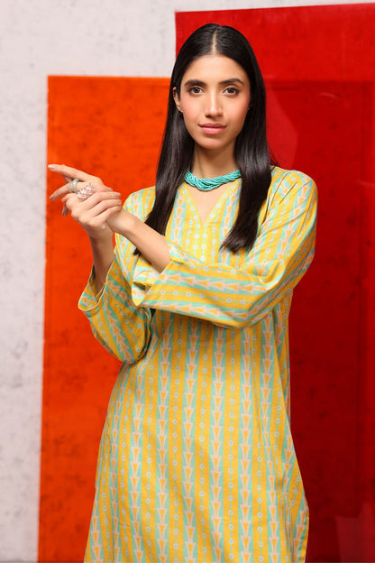Printed Lawn Kurti