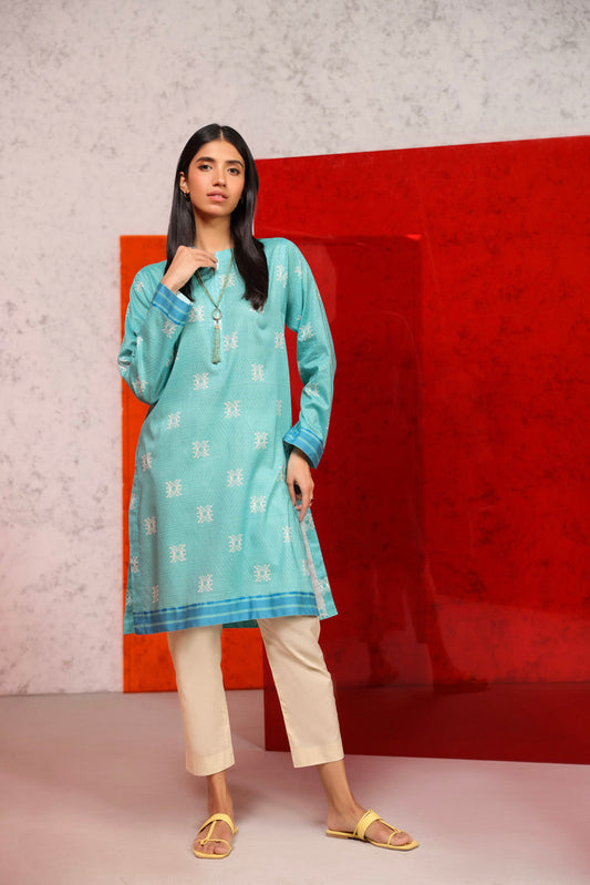 Printed Lawn Kurti