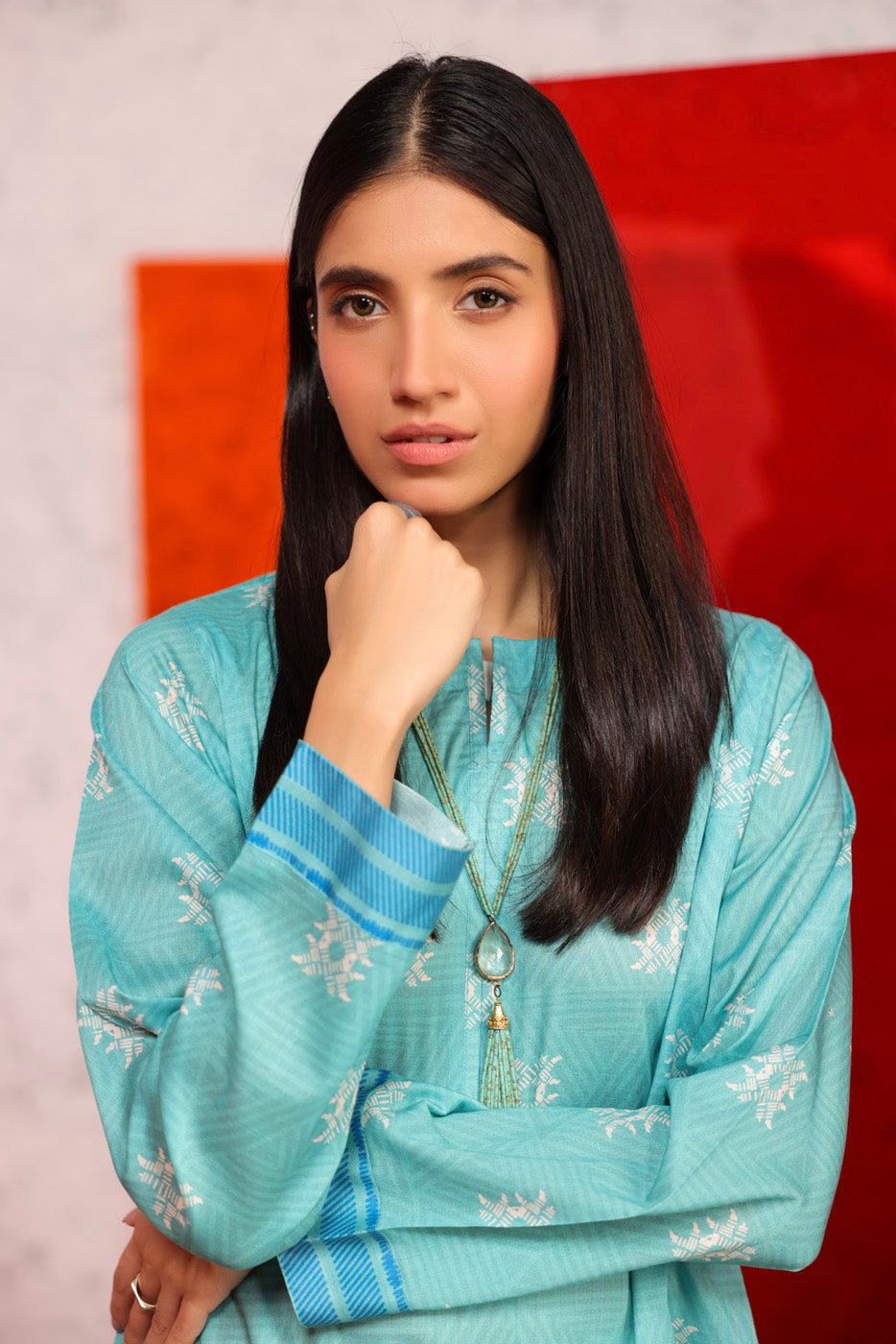 Printed Lawn Kurti