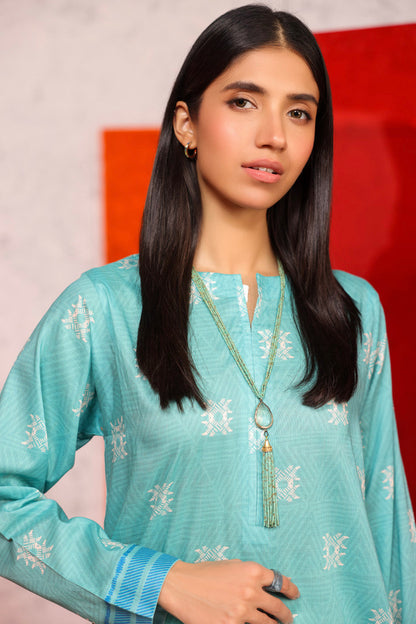 Printed Lawn Kurti