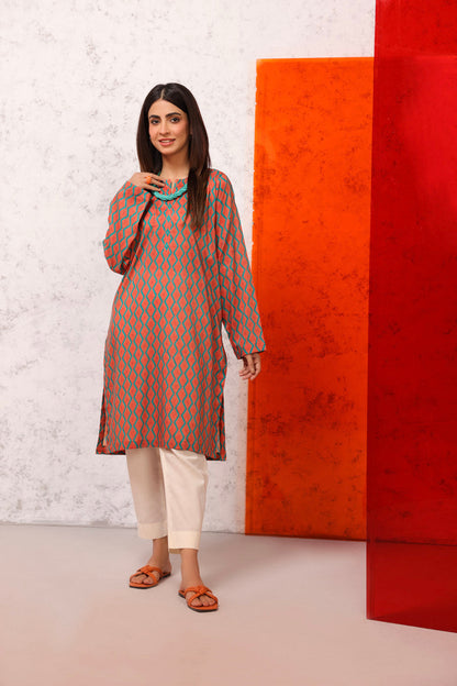 Printed Lawn Kurti