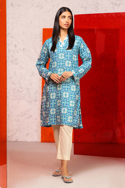 Printed Lawn Kurti