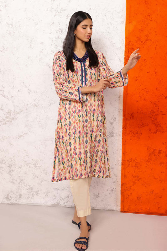 Printed Lawn Kurti