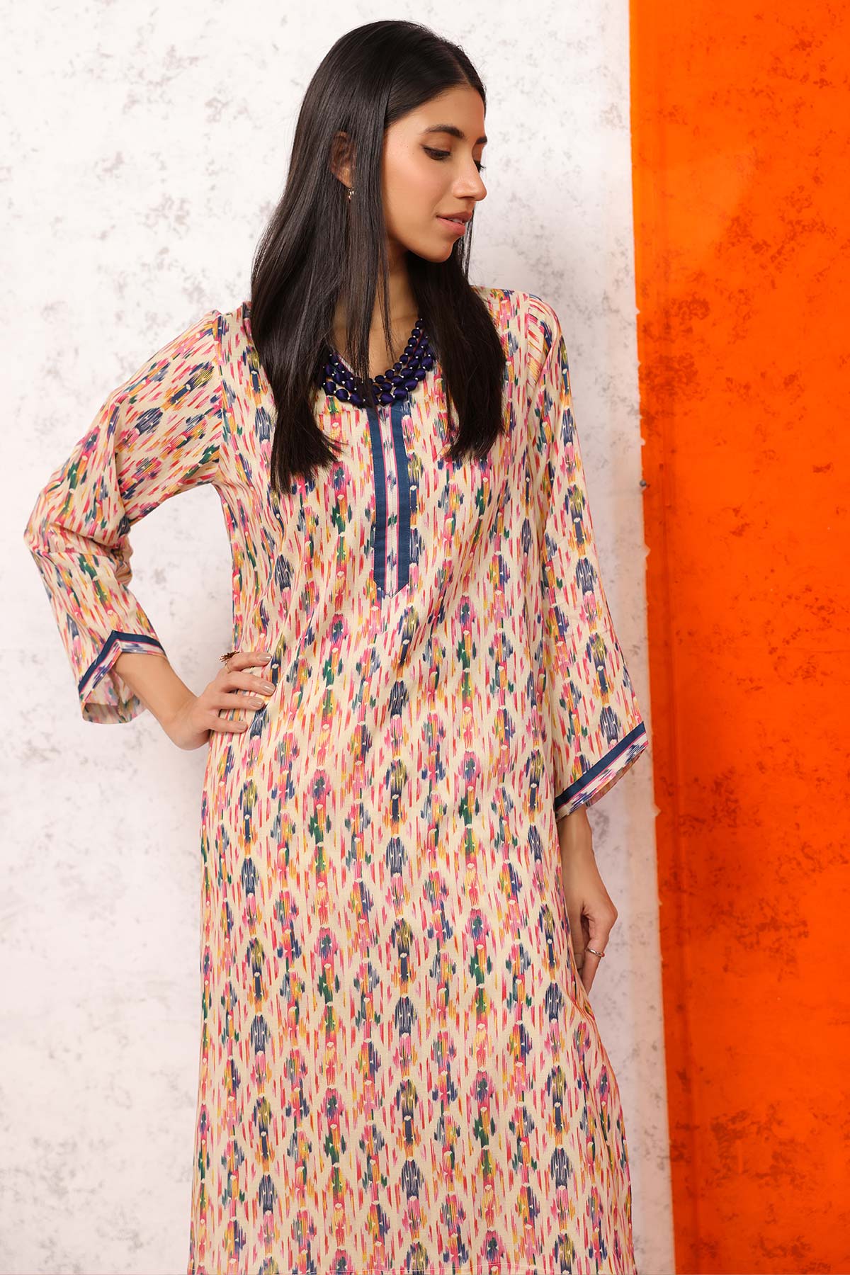 Printed Lawn Kurti