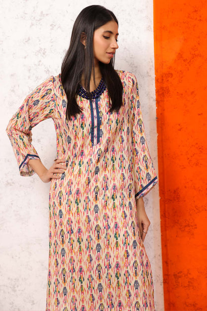 Printed Lawn Kurti