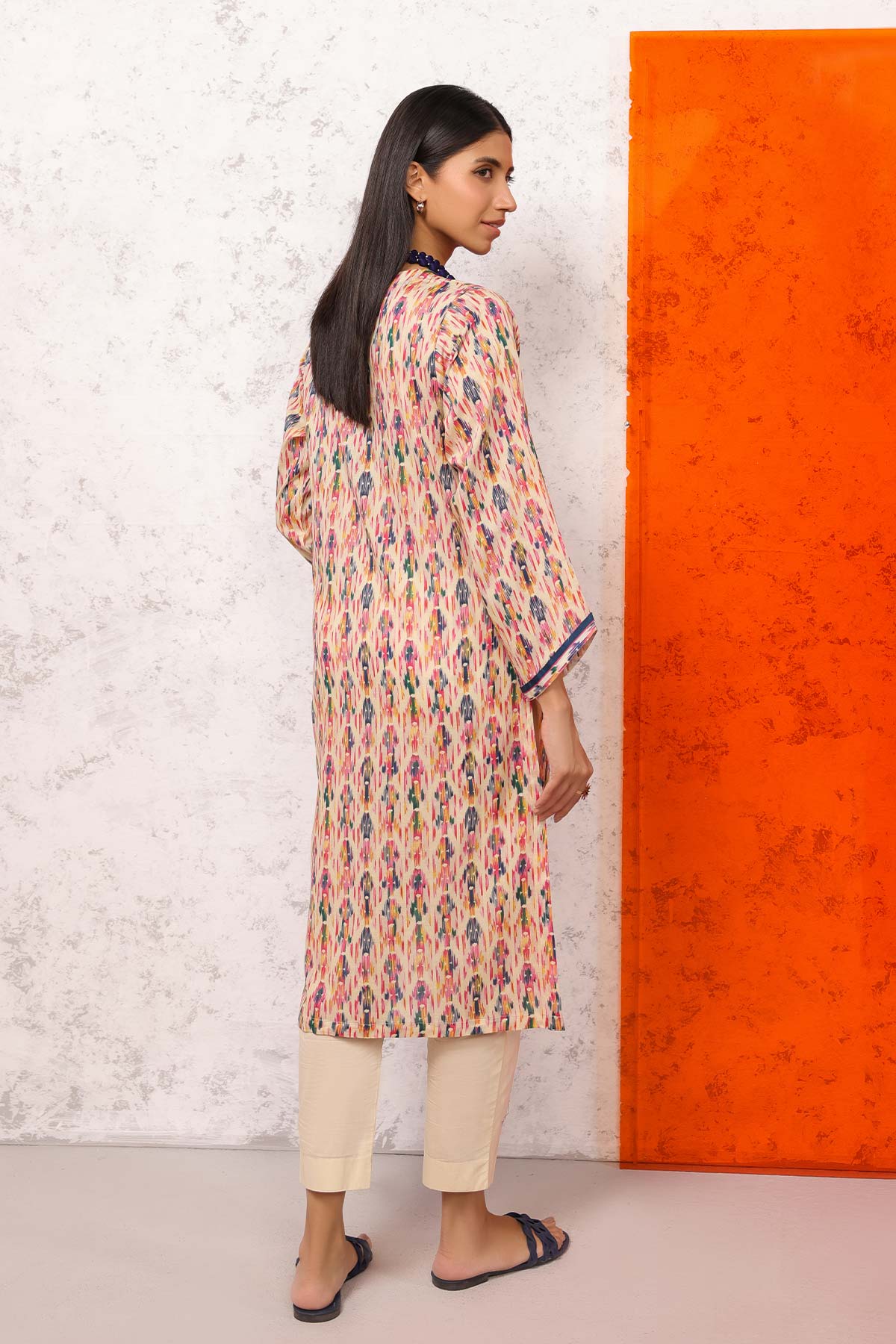 Printed Lawn Kurti
