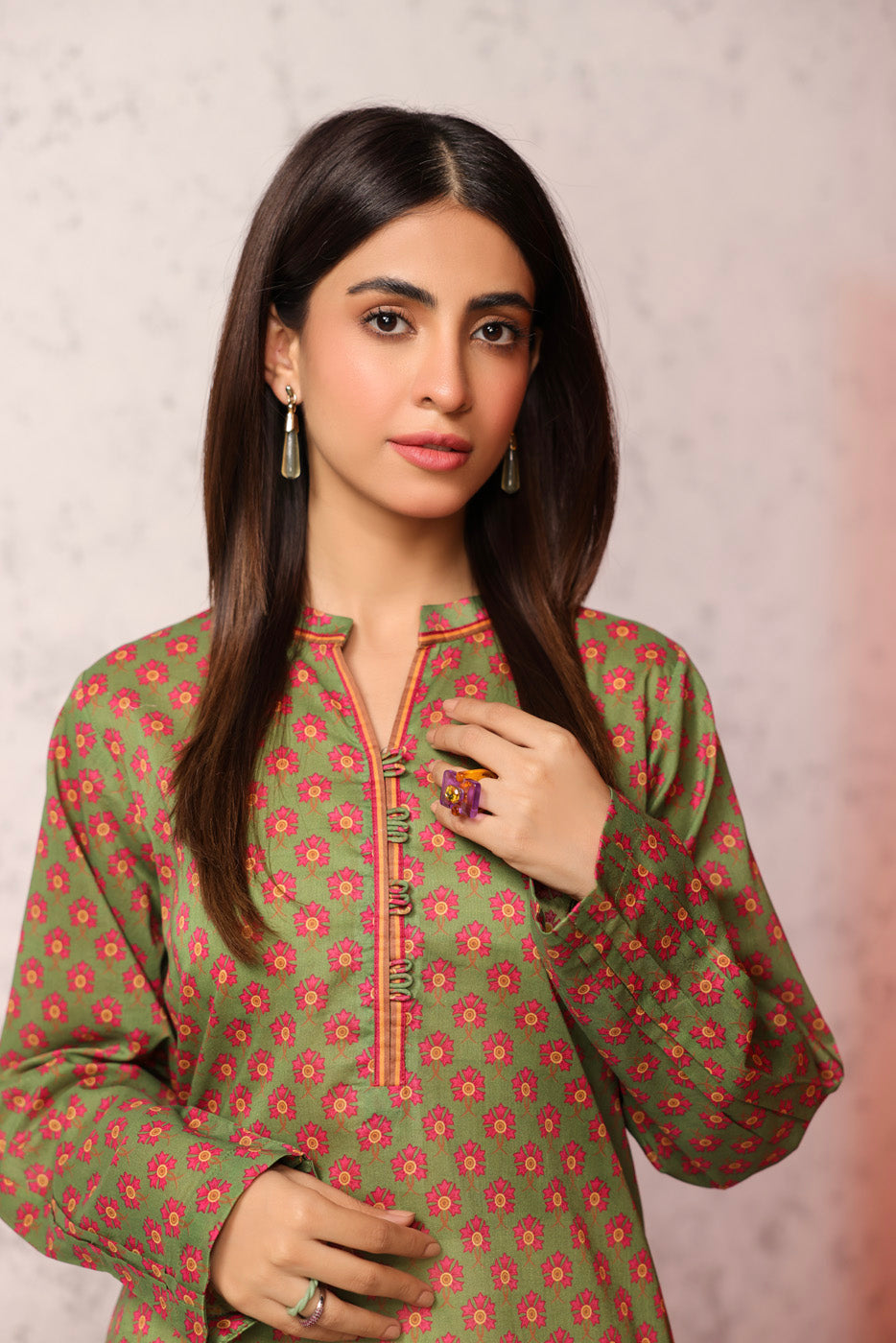 Printed Lawn Kurti