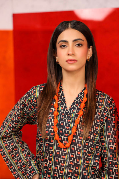 Printed Lawn Kurti