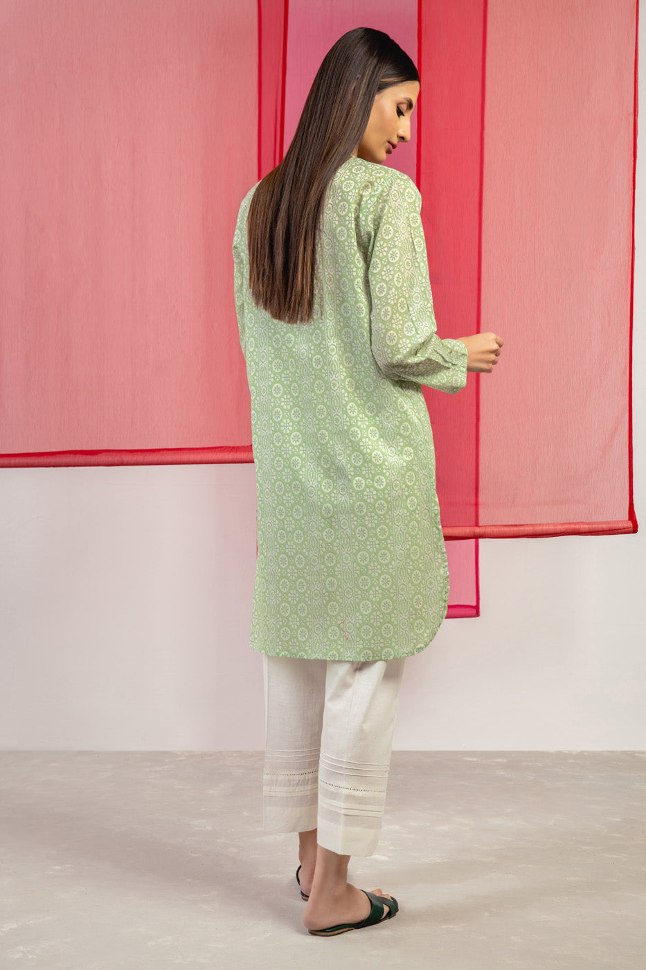 Printed Lawn Kurti