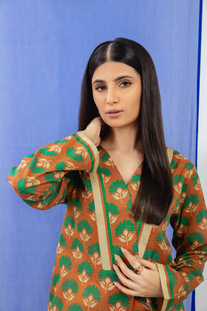 Printed Lawn Kurti