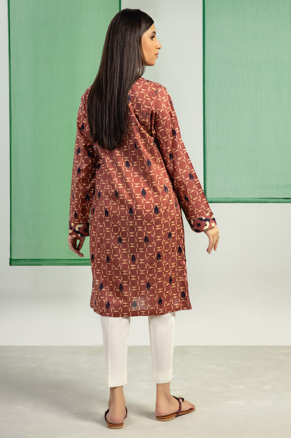 Printed Lawn Kurti