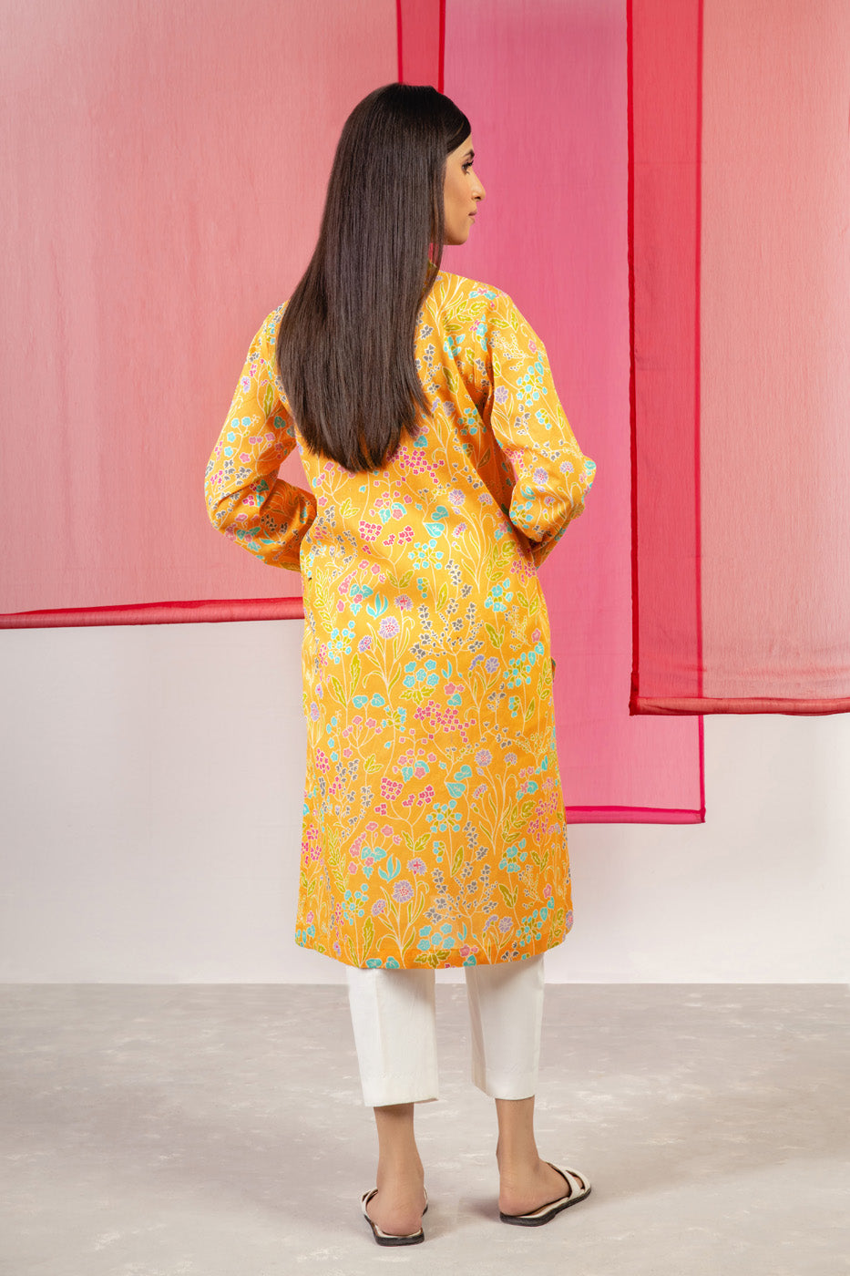 Printed Lawn Kurti