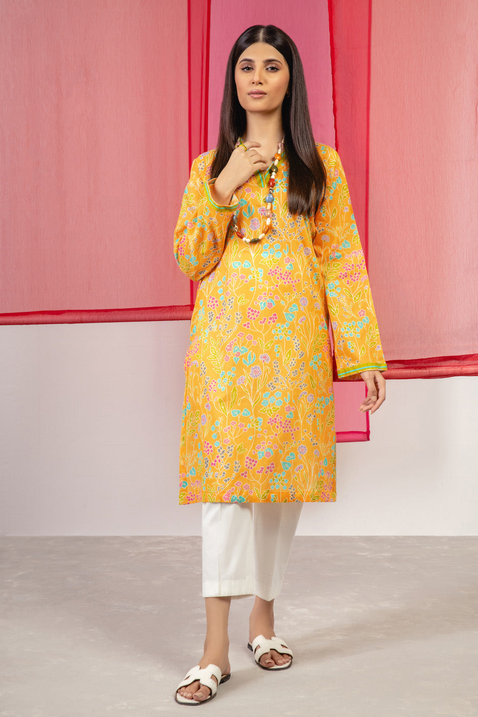 Printed Lawn Kurti