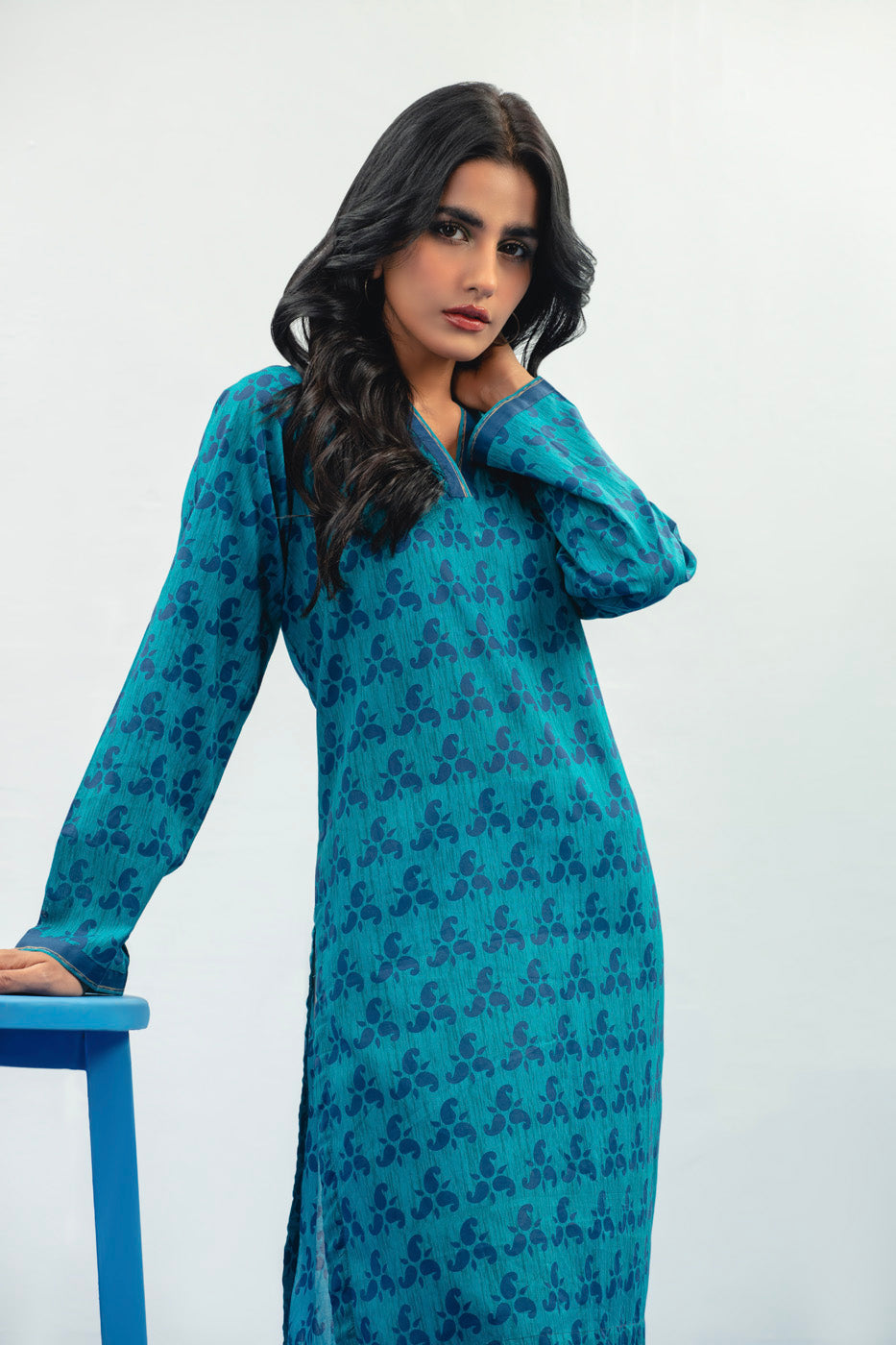 Printed Lawn Kurti