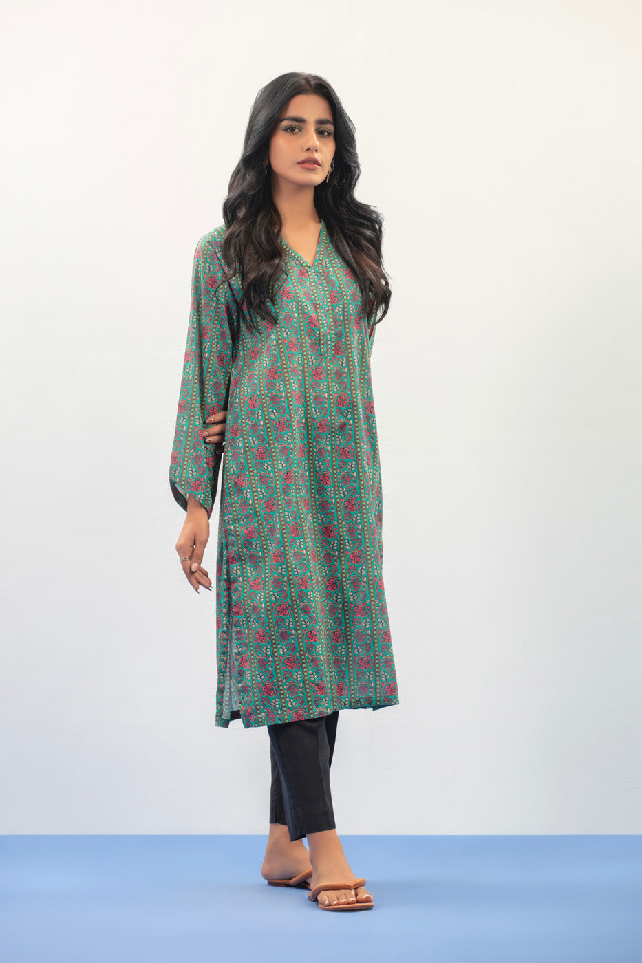 Printed Lawn Kurti