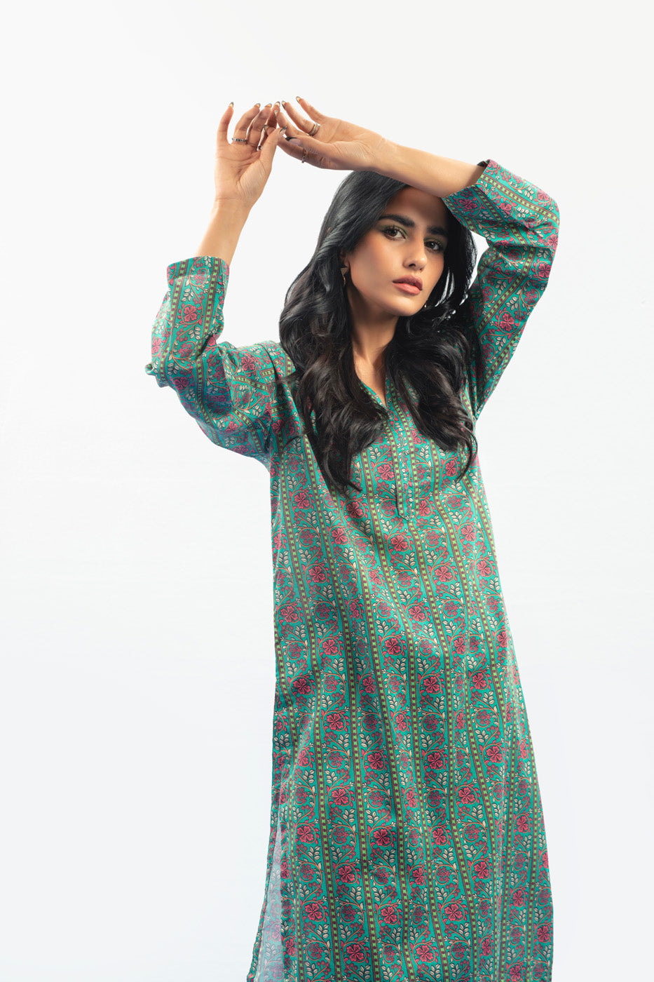 Printed Lawn Kurti