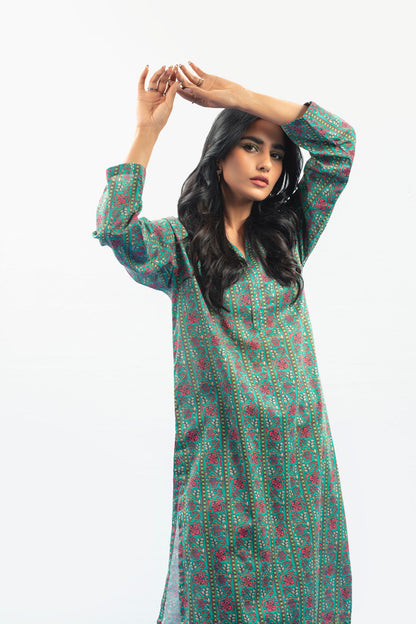 Printed Lawn Kurti