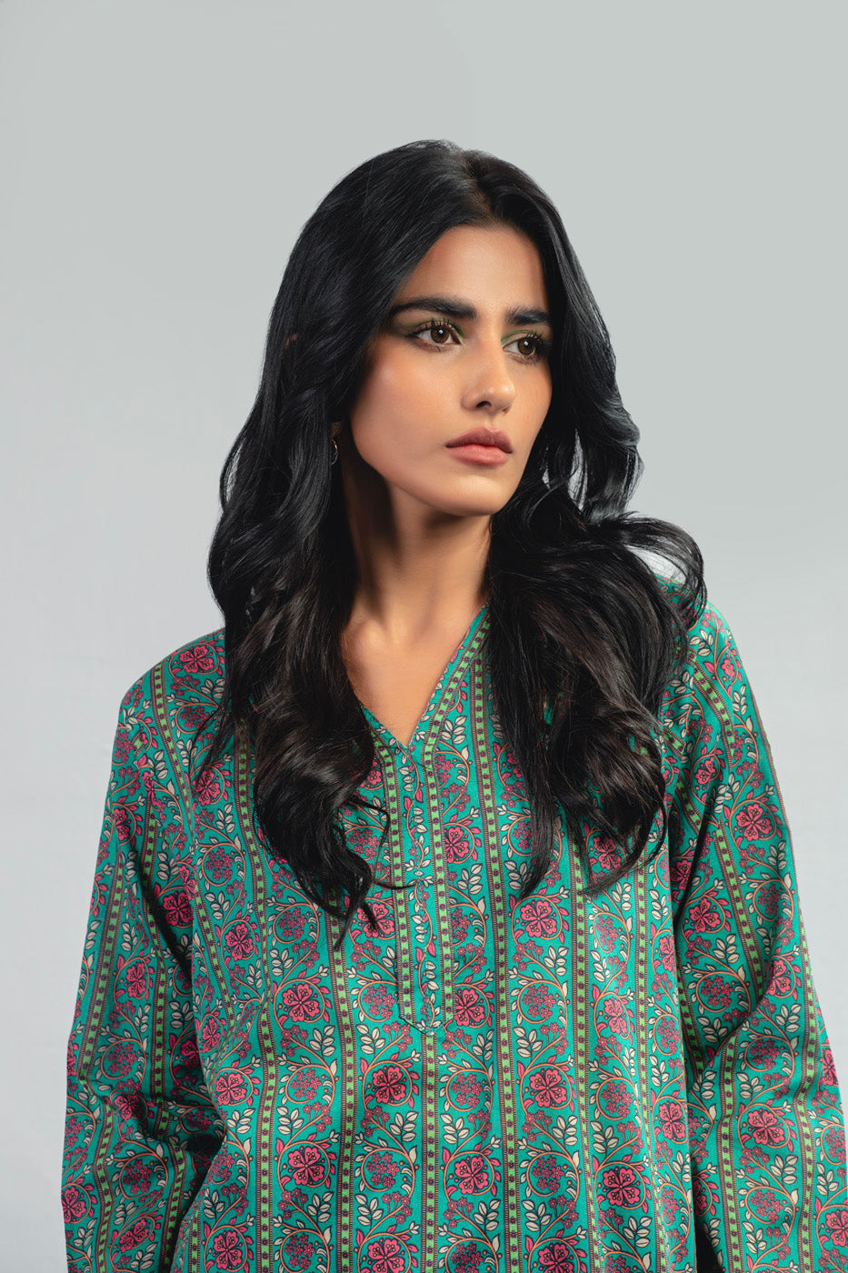 Printed Lawn Kurti