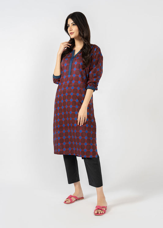 Printed Lawn Kurti