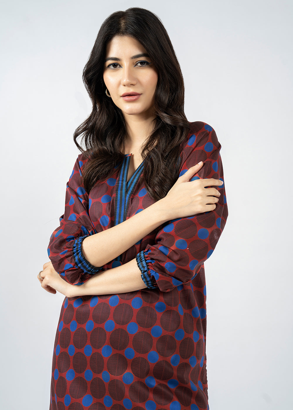Printed Lawn Kurti