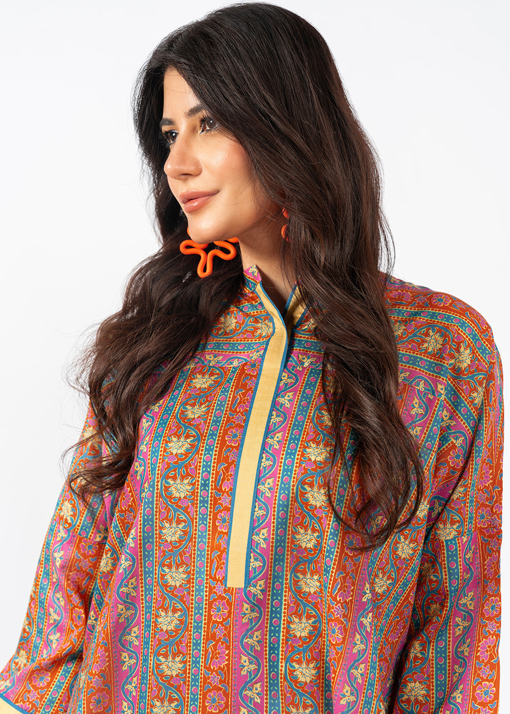 Printed Lawn Kurti
