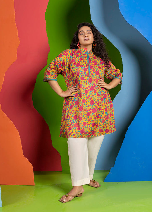 Printed Lawn Kurti
