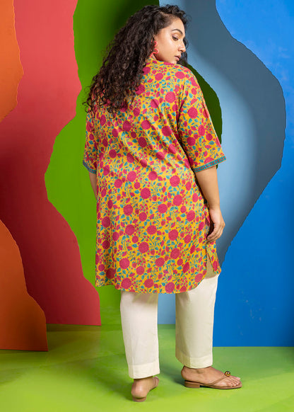 Printed Lawn Kurti