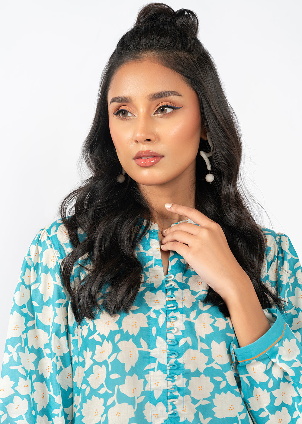 Printed Lawn Kurti