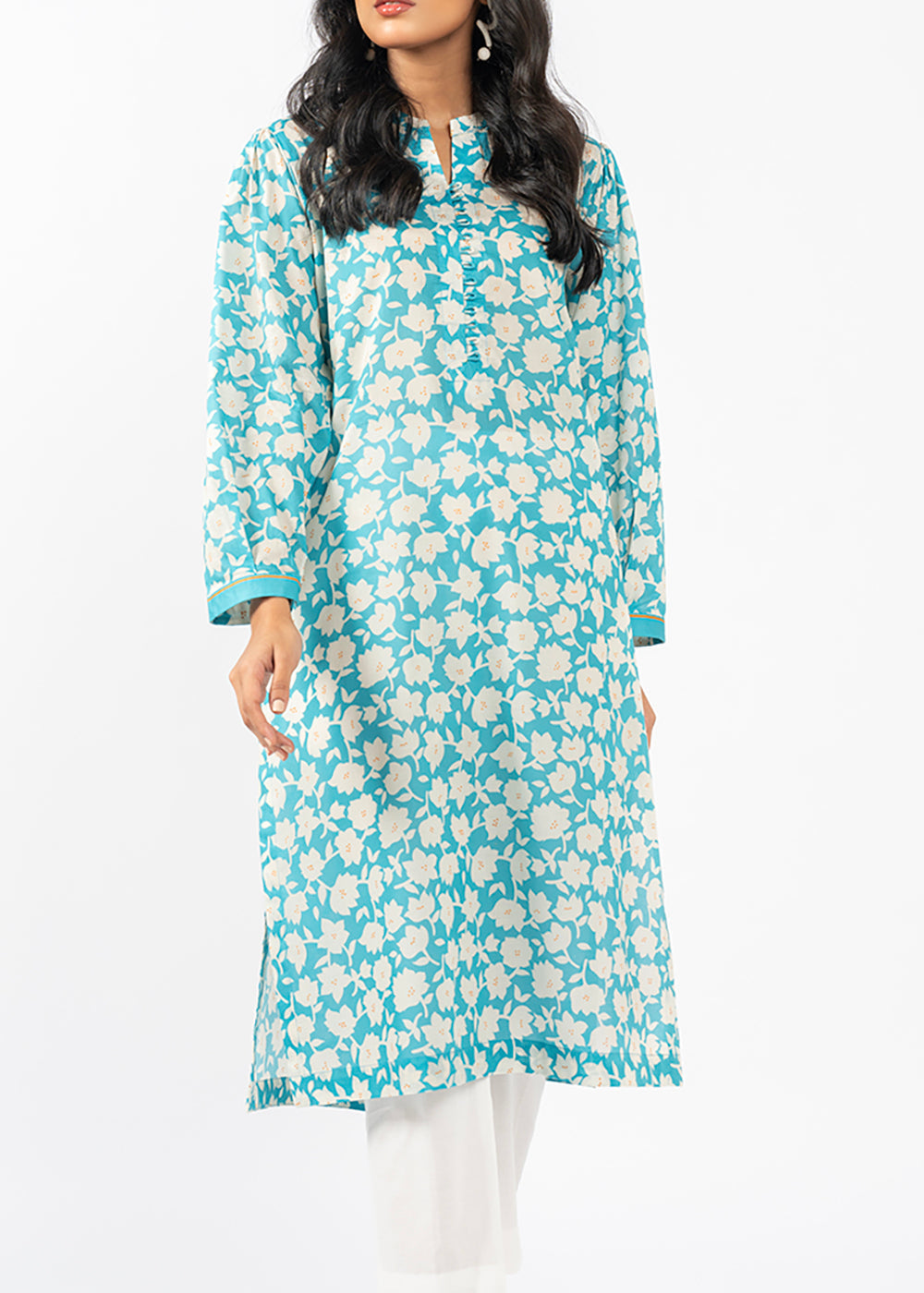 Printed Lawn Kurti