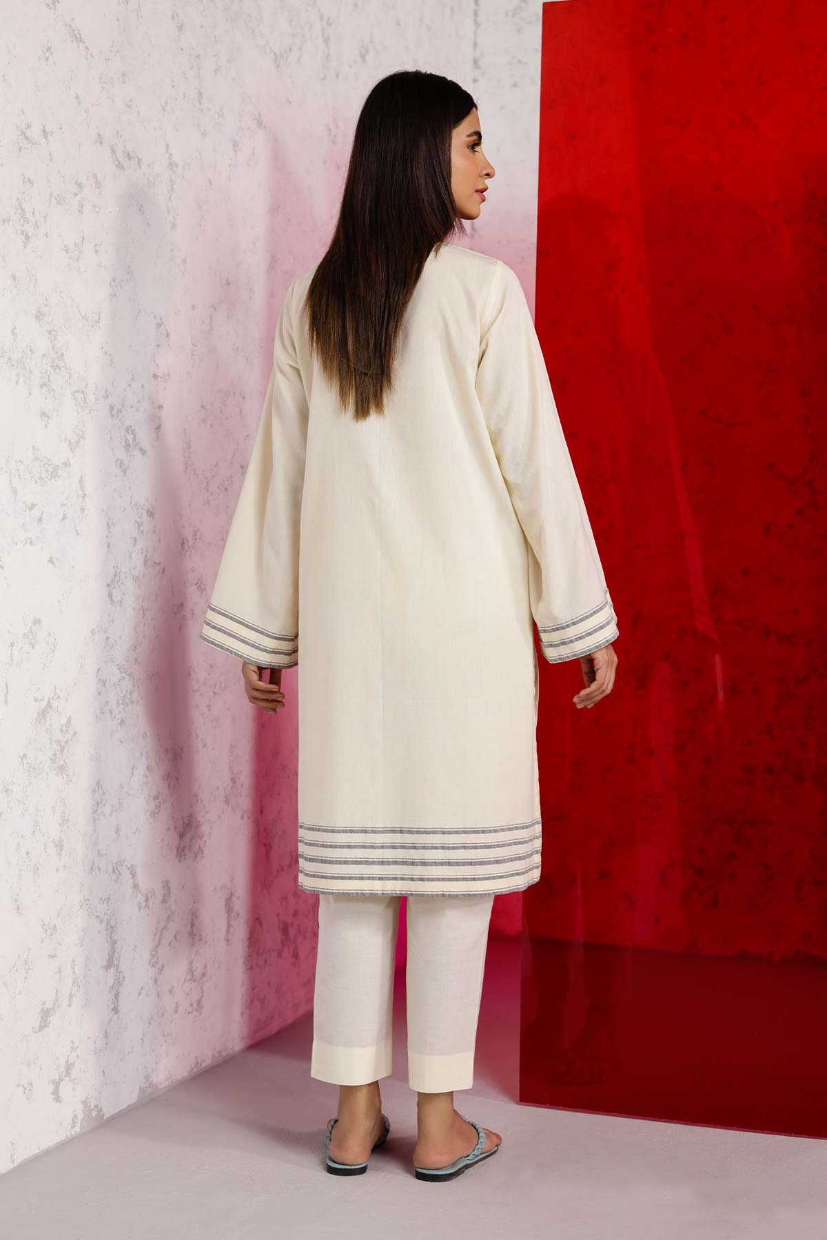 Printed Yarn Dyed Kurti