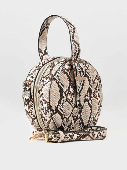 Limelight - Textured Circular Handbag