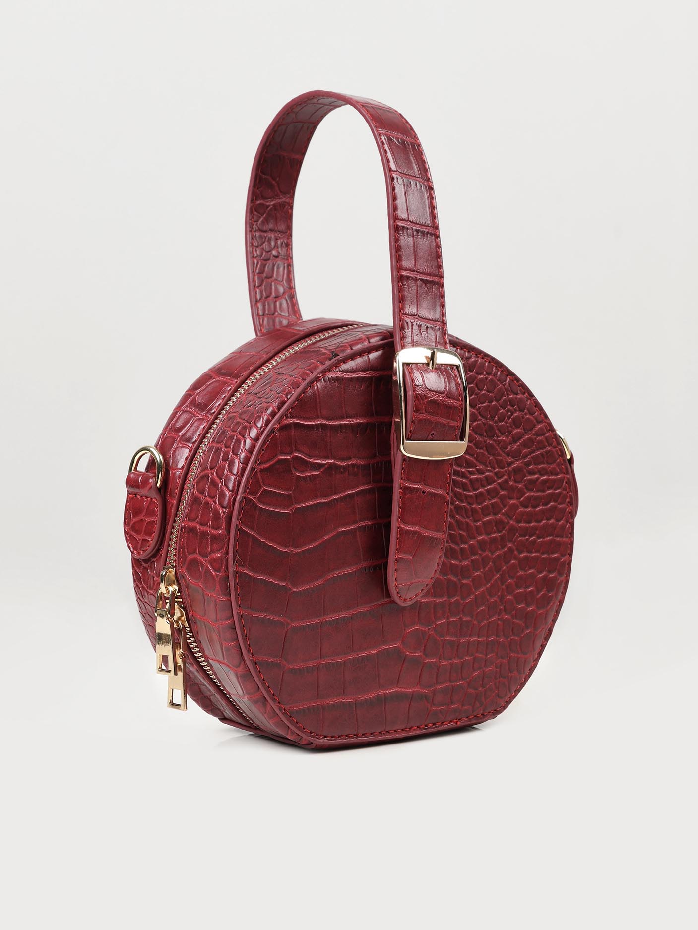 Limelight - Textured Circular Handbag