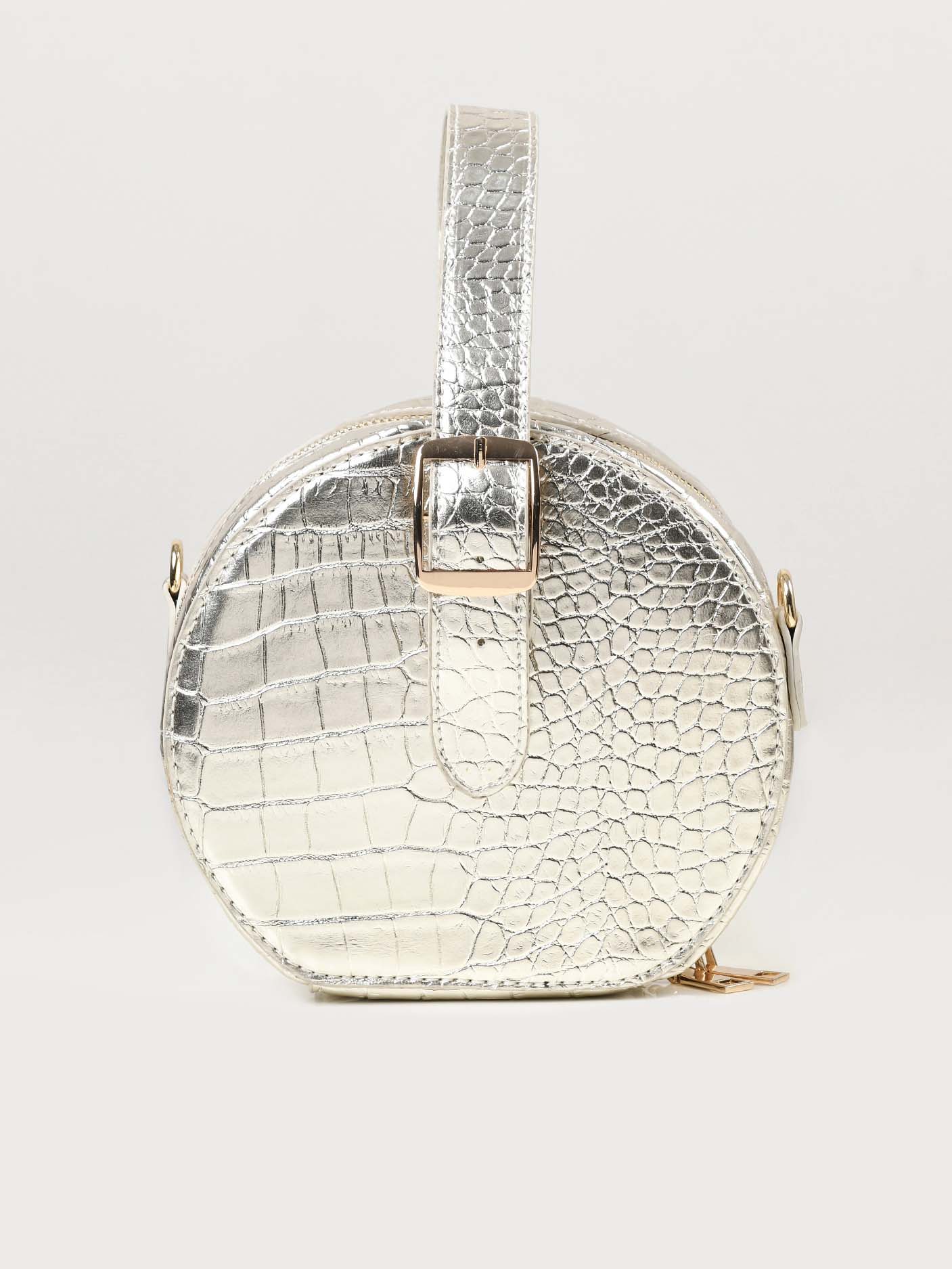 Limelight - Textured Circular Handbag