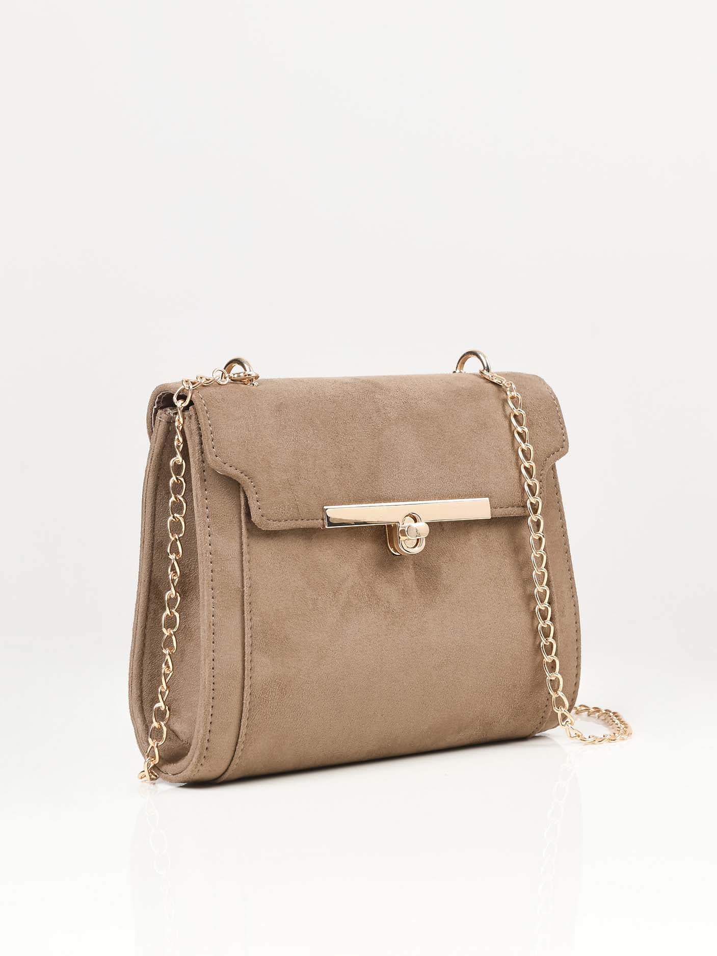 Limelight - Suede Handbag