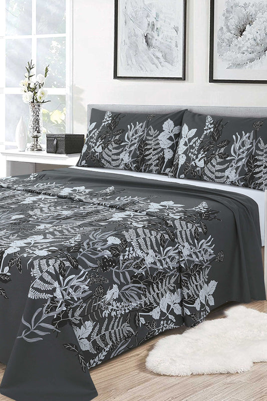 Nishat Linen - Camouflage Floral Sheet Set