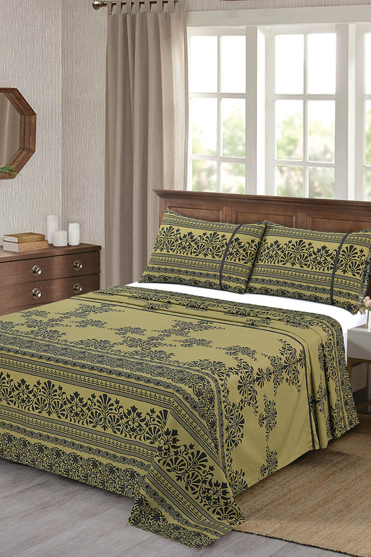 Nishat Linen - Cappuccino Sheet Set